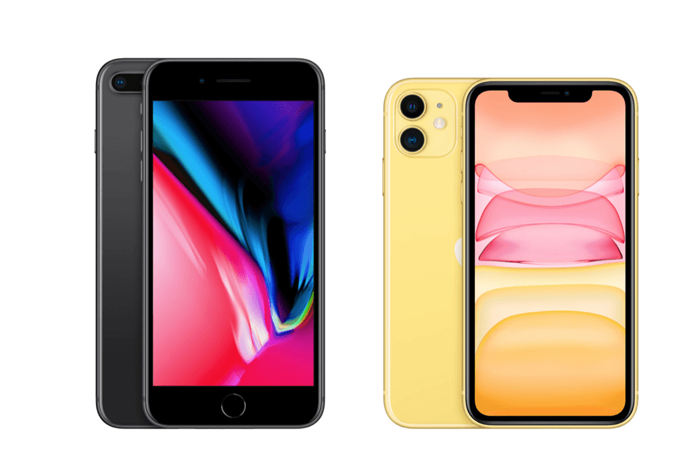 iphone 11 vs iphone 8 plus